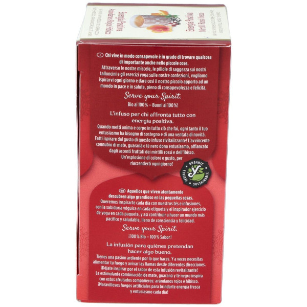 Yogi Tea Energia Positiva Arandano Hibisco 17Inf.
