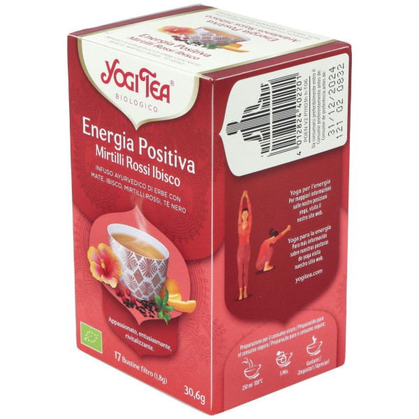 Yogi Tea Energia Positiva Arandano Hibisco 17Inf.
