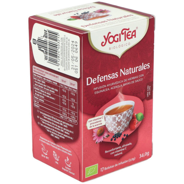 Yogi Tea Defensas Naturales 17Infusiones