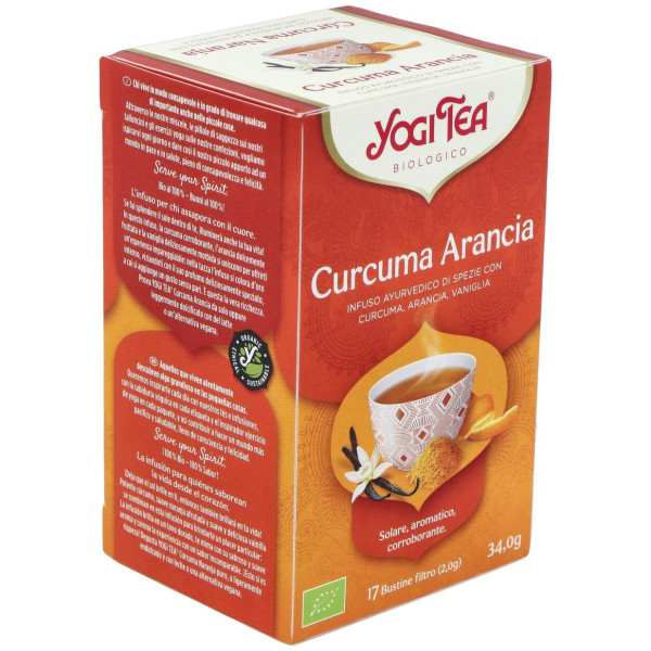 Yogi Tea Curcuma Naranja 17Infusiones