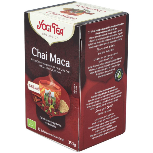 Yogi Tea Chai Maca 17Infusiones