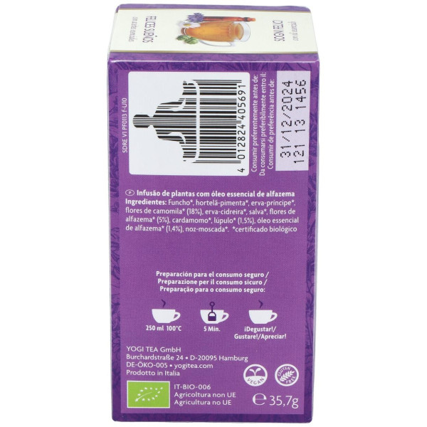 Yogi Tea Felices Sueños Para Los Sentidos 17Inf.