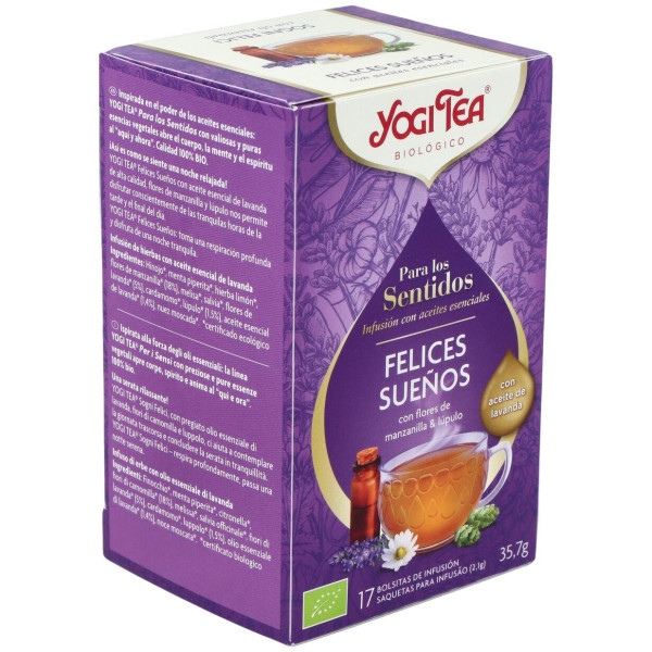 Yogi Tea Felices Sueños Para Los Sentidos 17Inf.