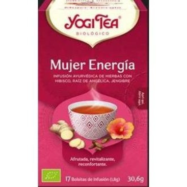 Yogi Tea Mujer Energia 17Infusiones. Bio