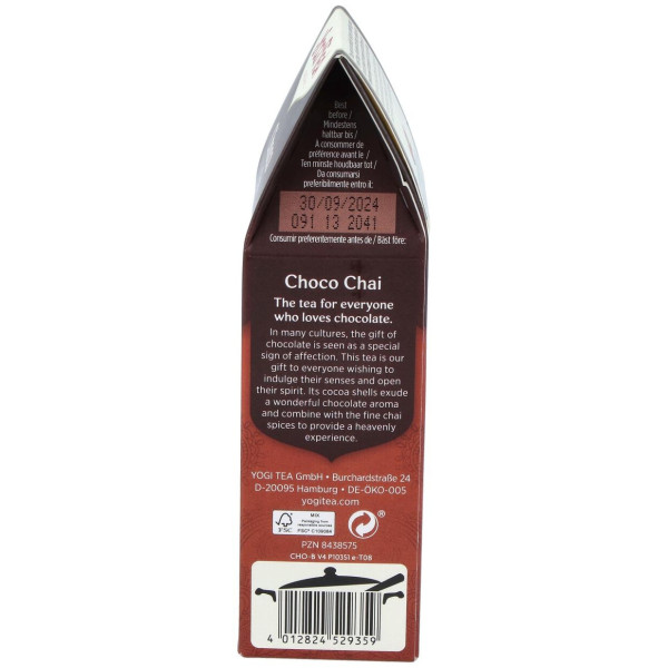 Yogi Tea Chocolate Chai 90Gr.
