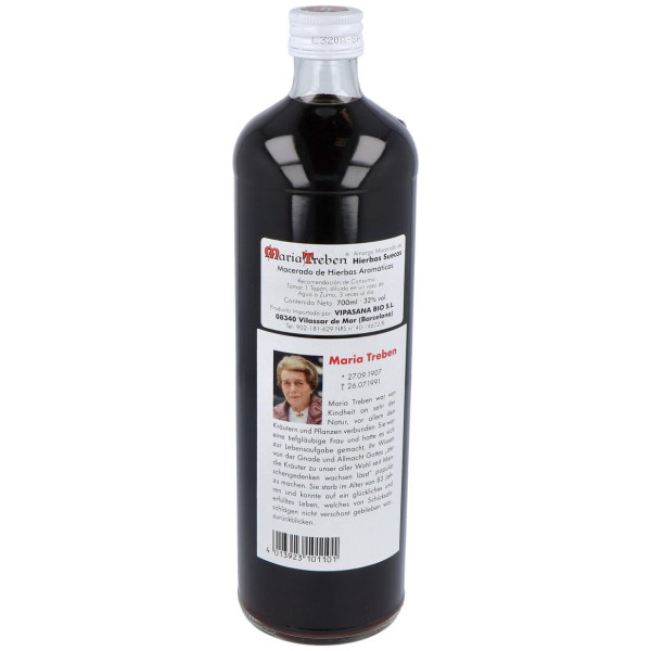 Maria Treben Amargo De Hierbas Suecas 700Ml.