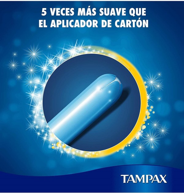 Tampax Pearl Tampon 100%Algodon (Regular 24 U)
