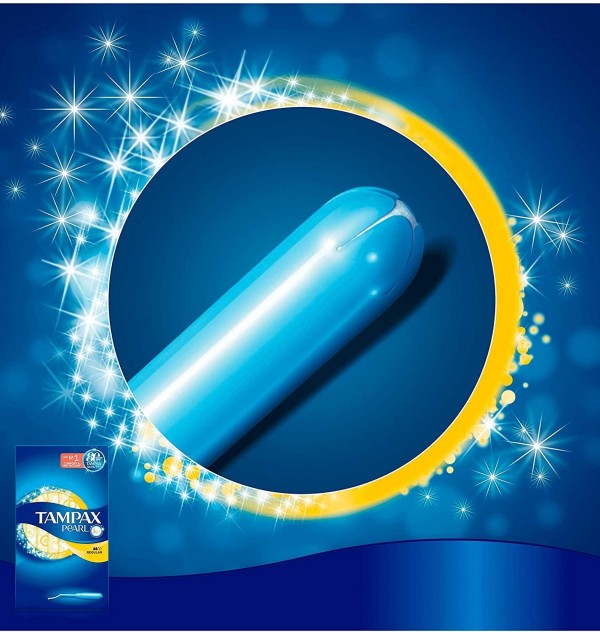 Tampax Pearl Tampon 100%Algodon (Regular 24 U)