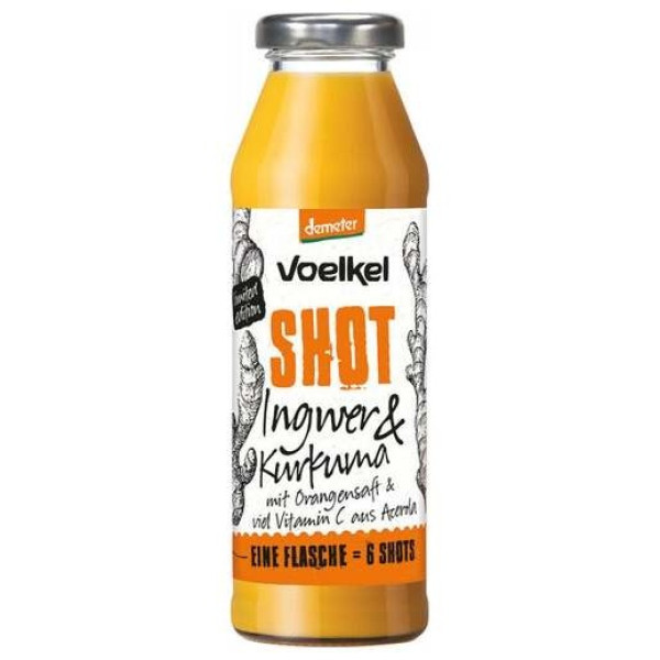 Voelkel Shot De Jengibre Curcuma Naranja Acerola Limon 280Ml