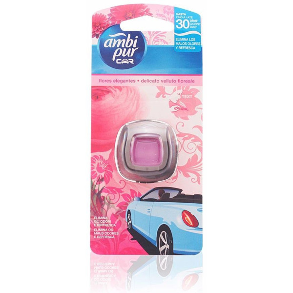 Ambi Pur Car Ambientador Desechable Frescura Floral 20Ml