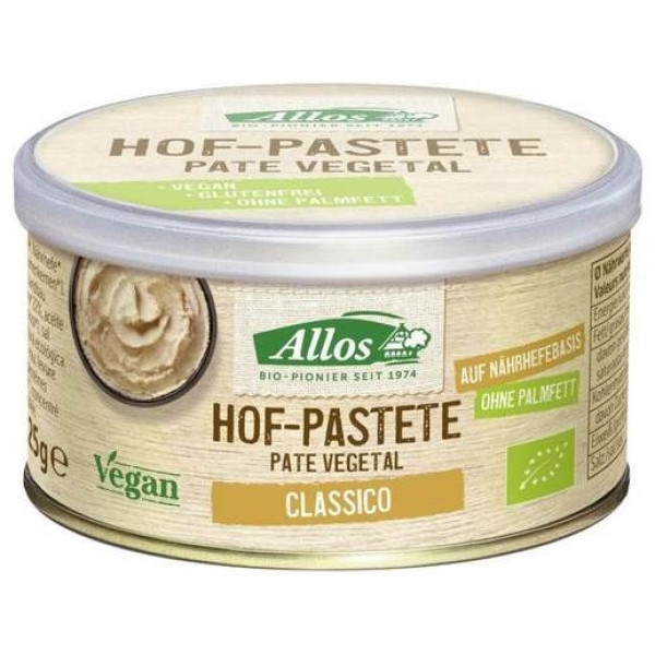 Pate Vegetal Clasico 125Gr. Bio Vegan