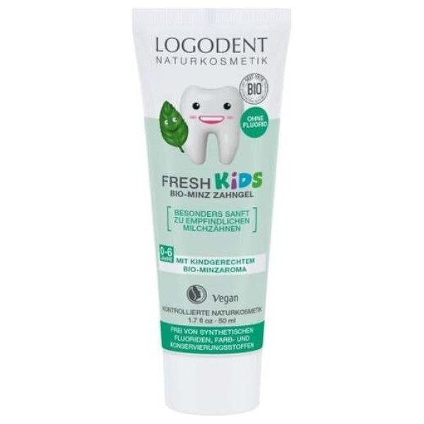 Logona Dentifrico Niños Menta Bio Veg 50Ml