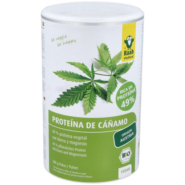 Proteina De Cañamo Natural 500Gr. Bio