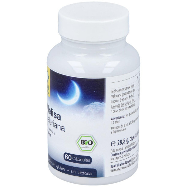 Raab Vitalfood Melisa Valeriana Lupulo 60Caps
