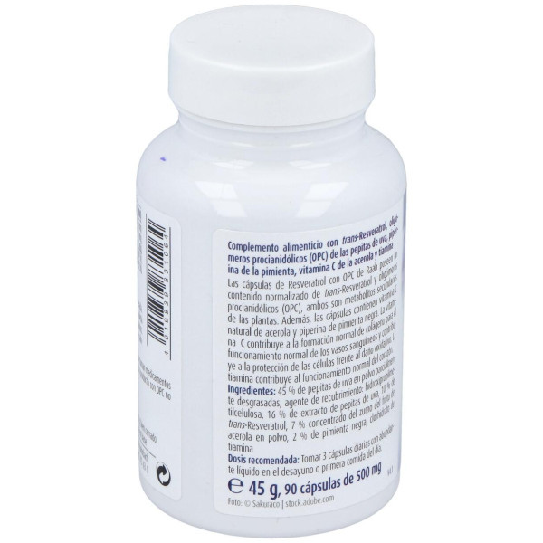 Raab Vitalfood Resveratrol Con Opc 90Caps