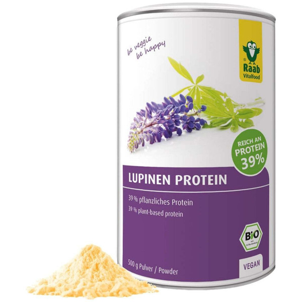 Raab Vitalfood Proteina De Lupino Natural Bio 500G