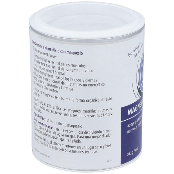 Citrato De Magnesio Polvo 200Gr.