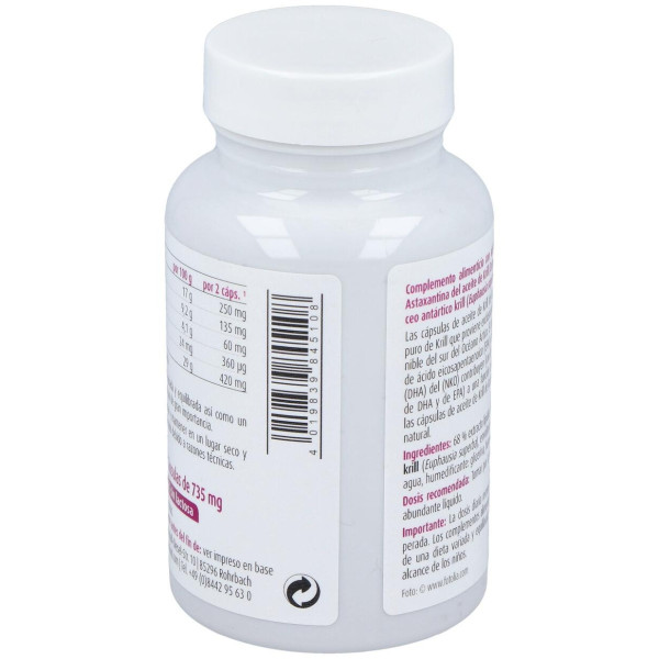 Raab Vitalfood Aceite Krill Forte 50Caps