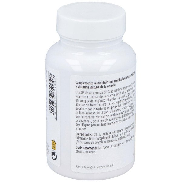 Raab Vitalfood Msm Con Vitamina C 90Caps