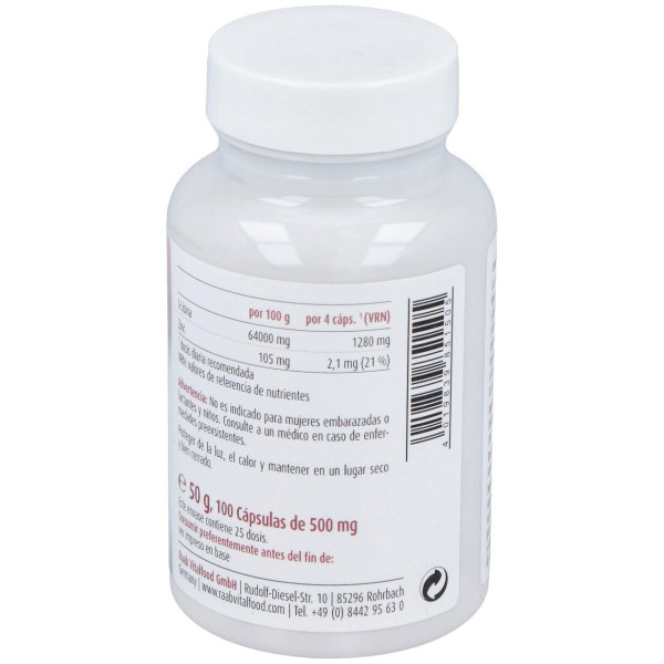 L-Lisina Con Zinc 100Cap.