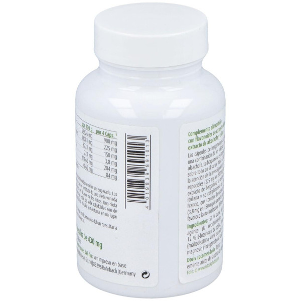 Raab Vitalfood Bergamota-Alcachofa 100Caps