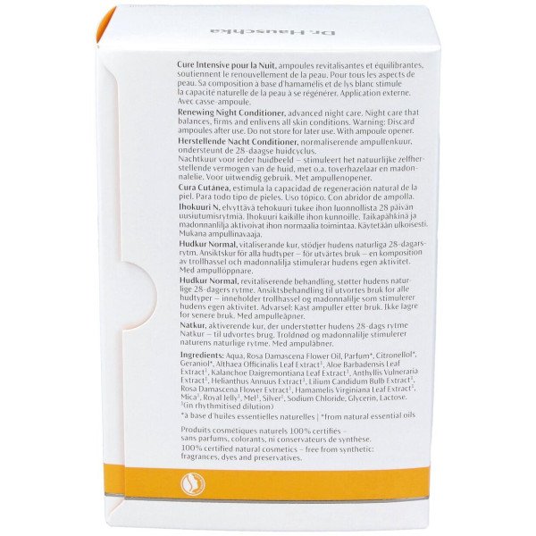 Cura Cutanea De Noche 50 Ampollas X 1 Ml