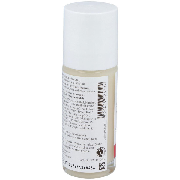 Dr. Hauschka Desodorante Roll-On Salvia Y Hierbabuena 50Ml