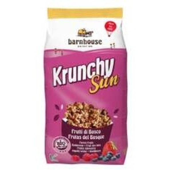Muesli Krunchy Sun Frutos Del Bosque 750Gr. Bio