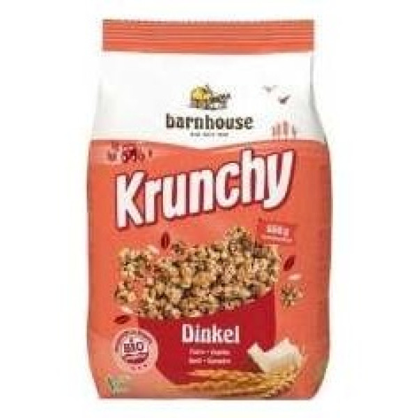 Muesli Krunchy Trigo Espelta Coco 600 Gr Bio