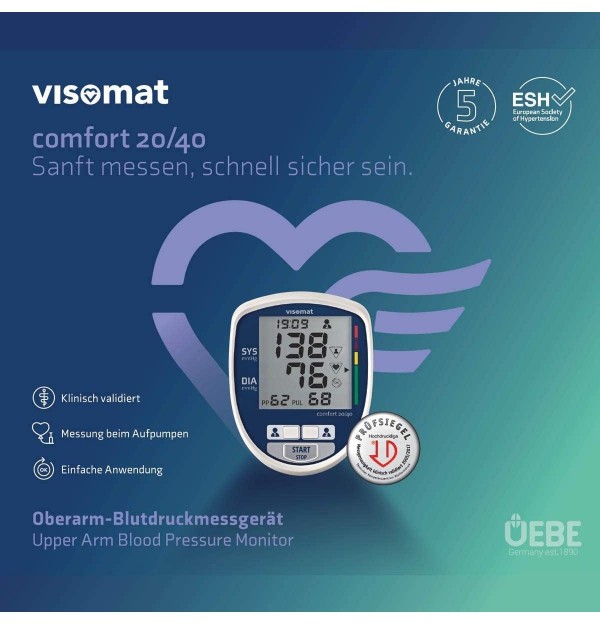 Tensiometro Digital - Visomat Comfort 20/40 (De Brazo)