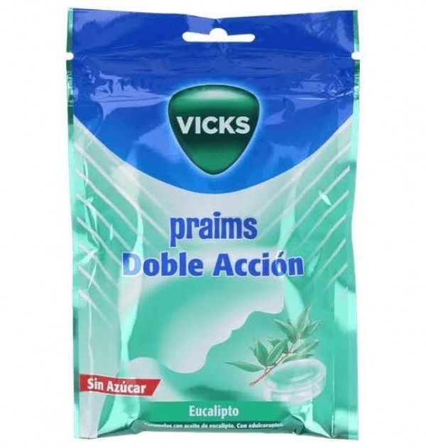 Caramelos Praims Doble Accion Sin Azucar (1 Envase 60 G)