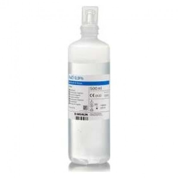 Braun Cloruro Sódico 0,9% Para Irrigación, 500 Ml