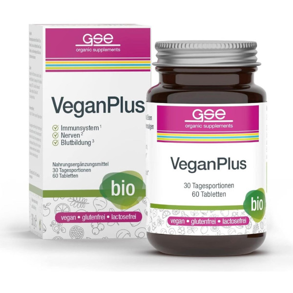 Veganplus 60Comp. Bio Vegan