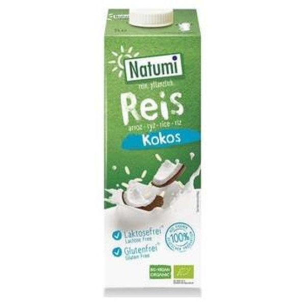 Bebida Vegetal De Arroz Y Coco 1Lt. Bio Sg Vegan