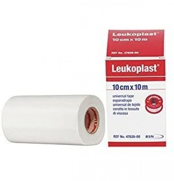 Esparadrapo - Leukoplast (1 Unidad 10 M X 10 Cm Color Blanco)