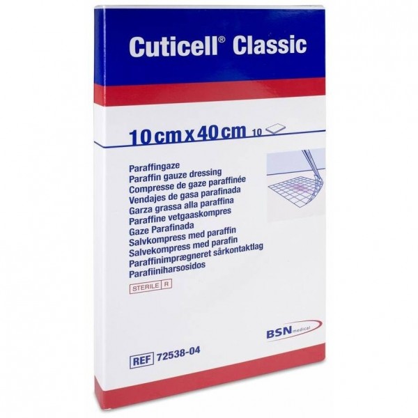 Leukoplast Cuticell Classic 10 Cm X 40 Cm, 10 Uds