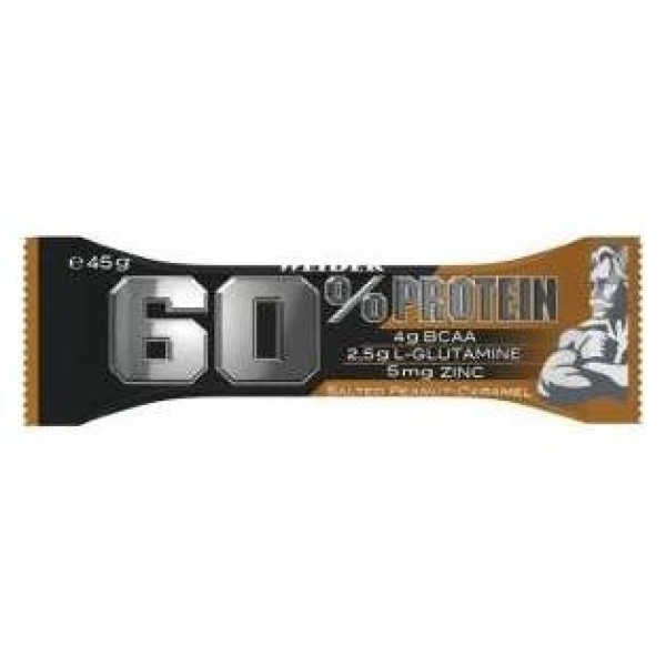 Weider Protein 60% Barritas Mani Salado-Caramelo 24Uds