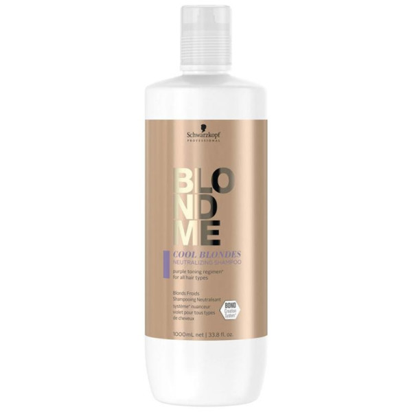 Schwarzkopf Blondme Cool Blondes Champú Frío 1000Ml