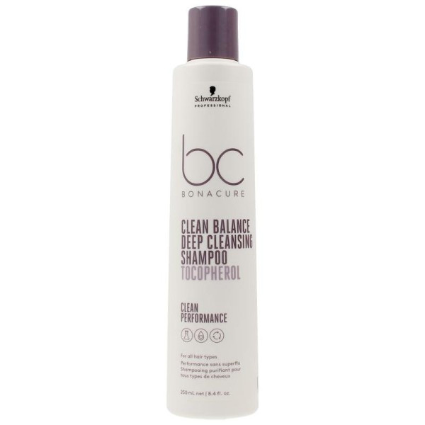 Schwarzkopf Bonacure Clean Balance Tocopherol Shampoo 250Ml