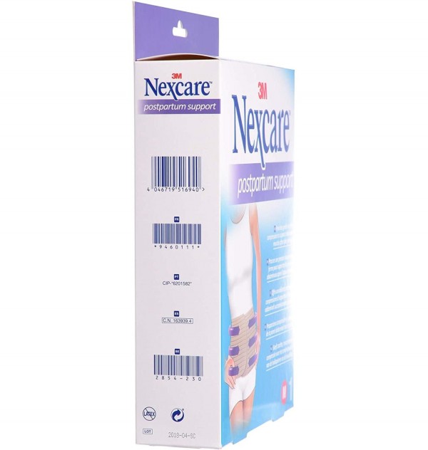 Faja Post Parto Nexcare, 80-96 cm, talla Mediana. - 3M