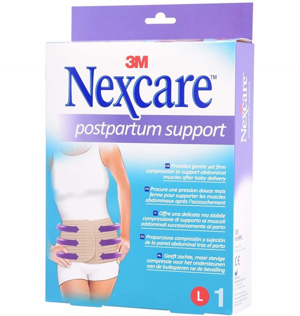 Faja Post Parto Nexcare, 00-120 cm, talla Grande.- 3M