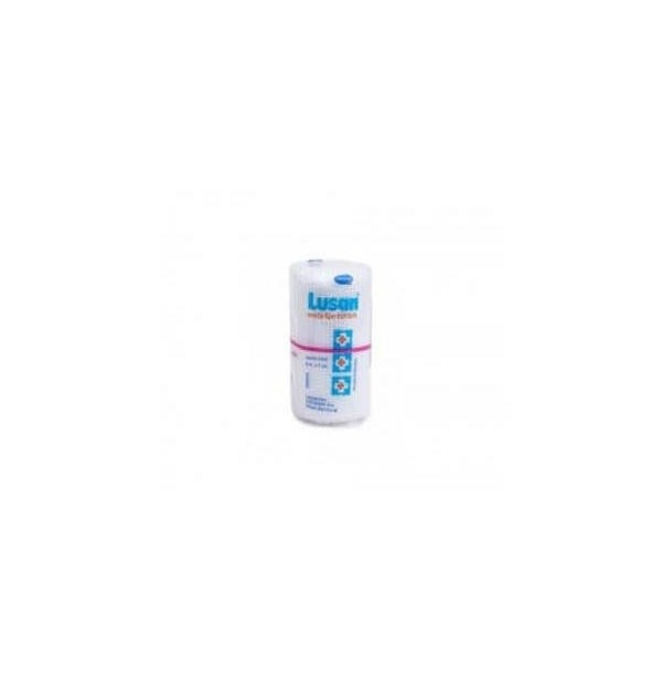 Venda De Gasa Hidrofila Cambric - Lusan Fijacion Suave (1 Unidad 5 X 7 Cm)