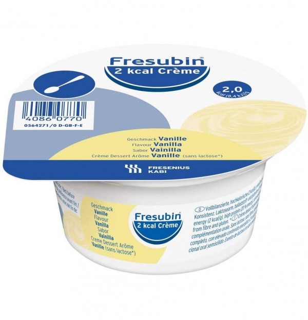 Fresubin Creme 2Kcal (4 Tarrinas 125 G Sabor Vainilla)