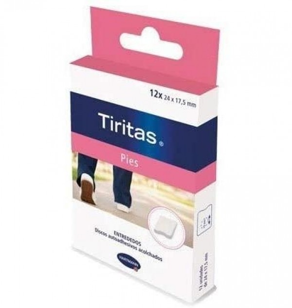 Tiritas Pies Entrededos (24X 17.5 Mm 12 U)