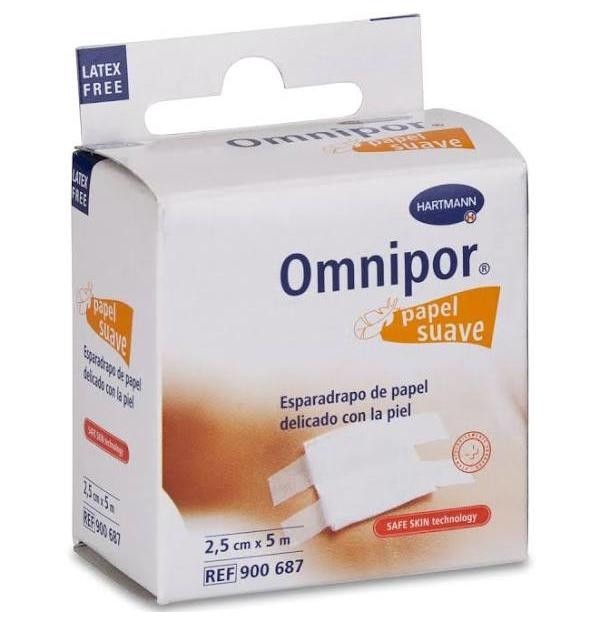 Esparadrapo Hipoalergico - Omnipor Papel (1 Unidad 5 M X 2,5 Cm)