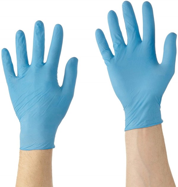 Guantes De Nitrilo Desechables - Peha-Soft Nitrile (100 Unidades Talla Mediana)