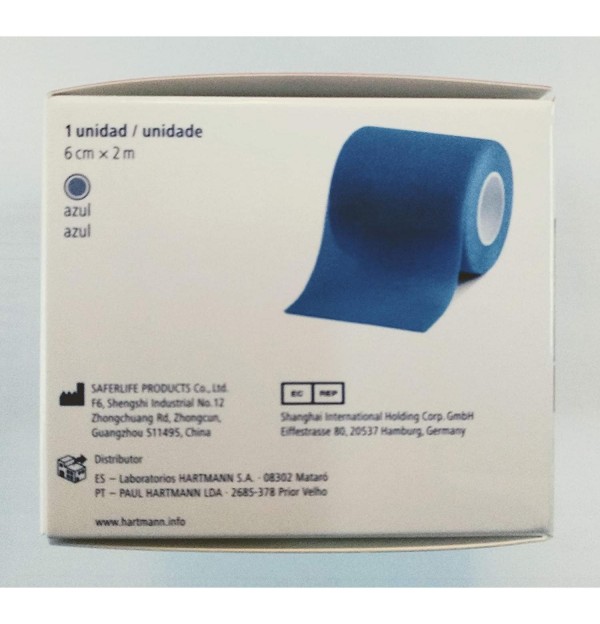 Tiritas Quick Aid - Aposito Adhesivo (Color Azul 6 Cm X 2 M 1 U)