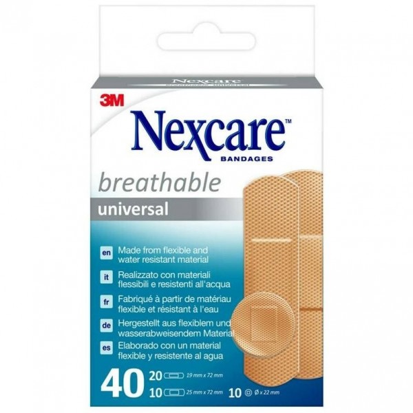 Nexcare Universal Surtido Impermeable, 40 Uds