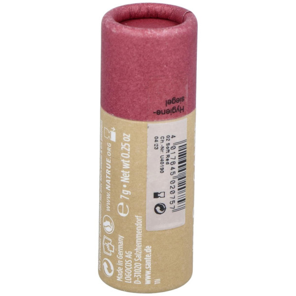 Balsamo Labial Color Kiss 02 Soft Red 7Gr. 2