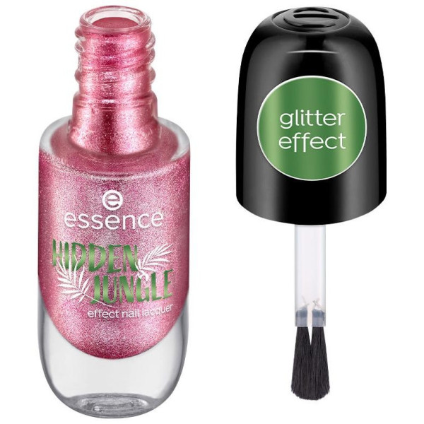 Essence Hidden Jungle Effect Nail Lacquer 04 Pink Mystery 8Ml